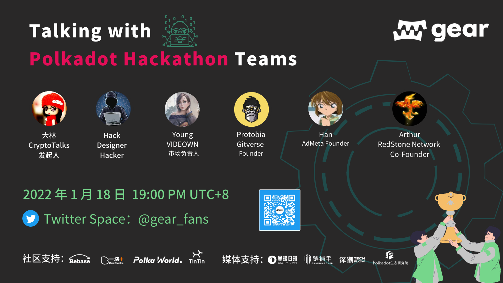 Talking With Polkadot Hackathon Teams